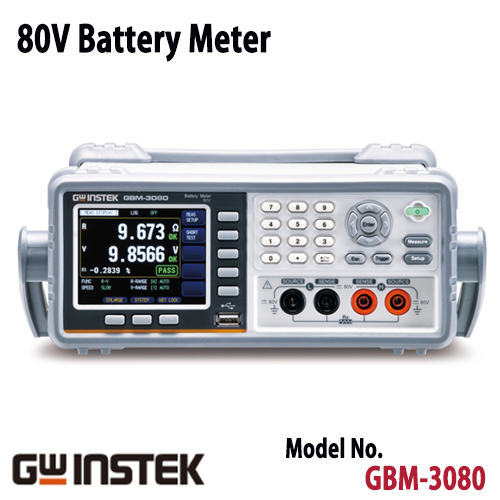 [GWINSTEK GBM-3080] 80V, 배터리 미터