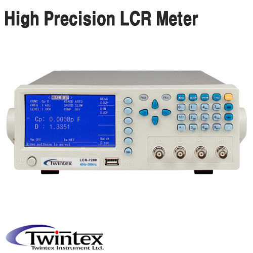 [TWINTEX LCR-7100A] 100KHz High Precision LCR Meter